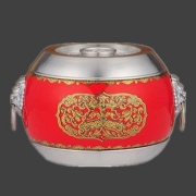 Ceramics Tin Tea Caddy